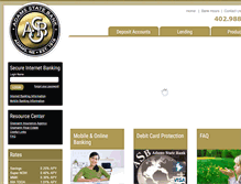 Tablet Screenshot of adamsstate.com